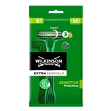Одноразовые бритвы Wilkinson Extra Essential 3 Sensitive для мужчин, упаковка 8 шт.