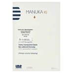 Manuka Ig, стерильний, pansament antiaderent înmuiat în miere de Manuka, 10 cm x 12,5 cm, 1 buc: ціни та характеристики