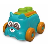 Развивающая игрушка Мягкие кубики Clemmy щенок, 6-36 месяцев, голубой, Clementoni