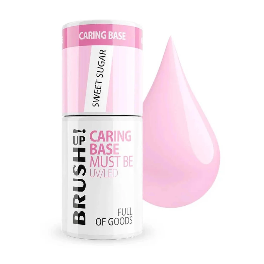 BrushUp! Caring Base Sweet Sugar Hybrid Nail Base, 5г: ціни та характеристики