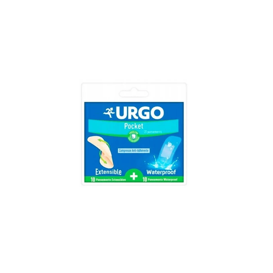 Urgo Pocket, заплатки, 20 шт.: цены и характеристики