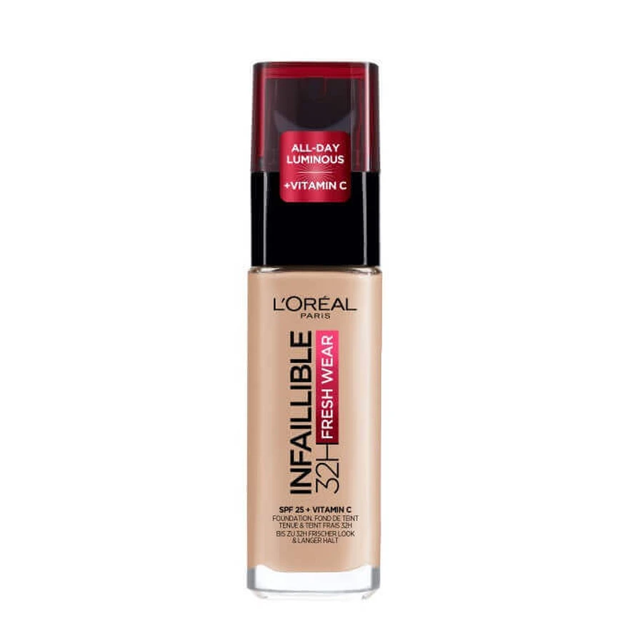 L Oreal Paris Infallible 32H Стійкий тональний крем 110 Rose Vanilla, 30 мл: ціни та характеристики