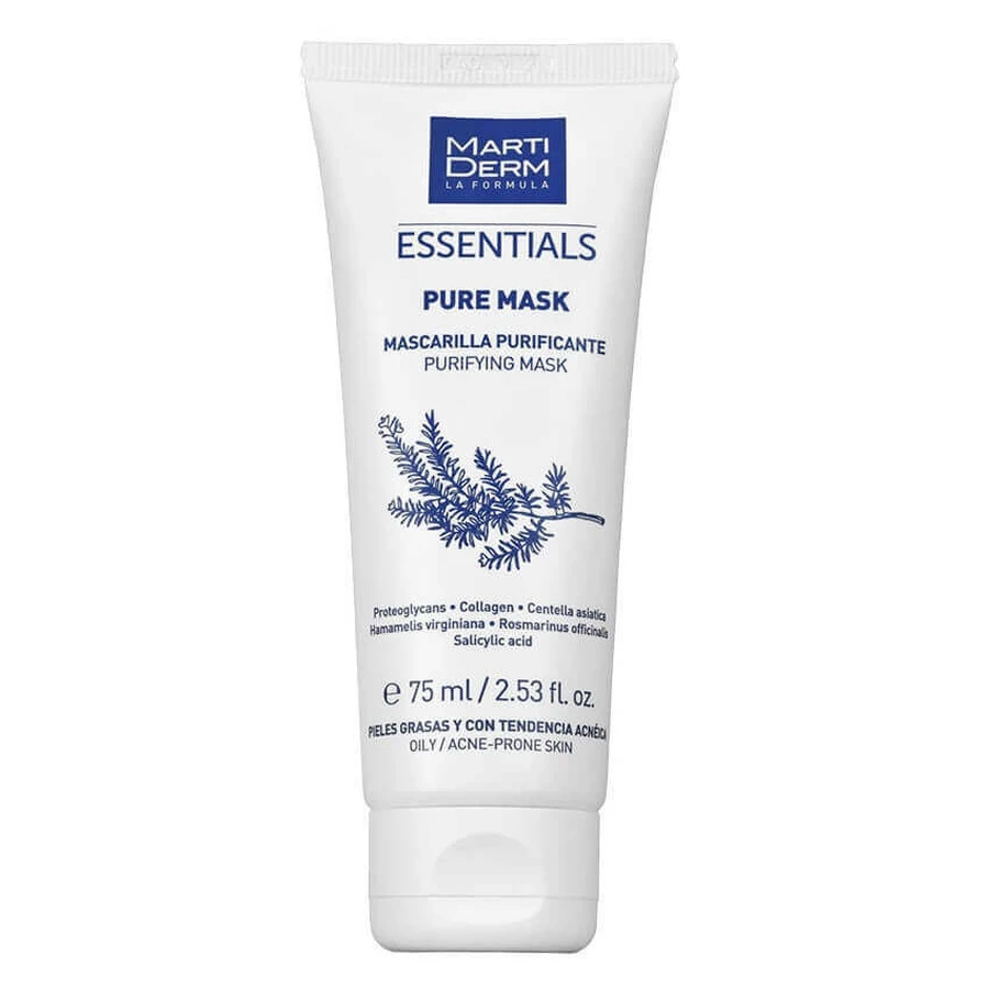 Очищающая маска для лица Martiderm Essentials Pure Mask, 75 мл: цены и характеристики