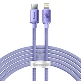 Cablu Baseus CAJY000305 Lightning - USB-C PD 20W 480Mbps 2m - фиолетовый