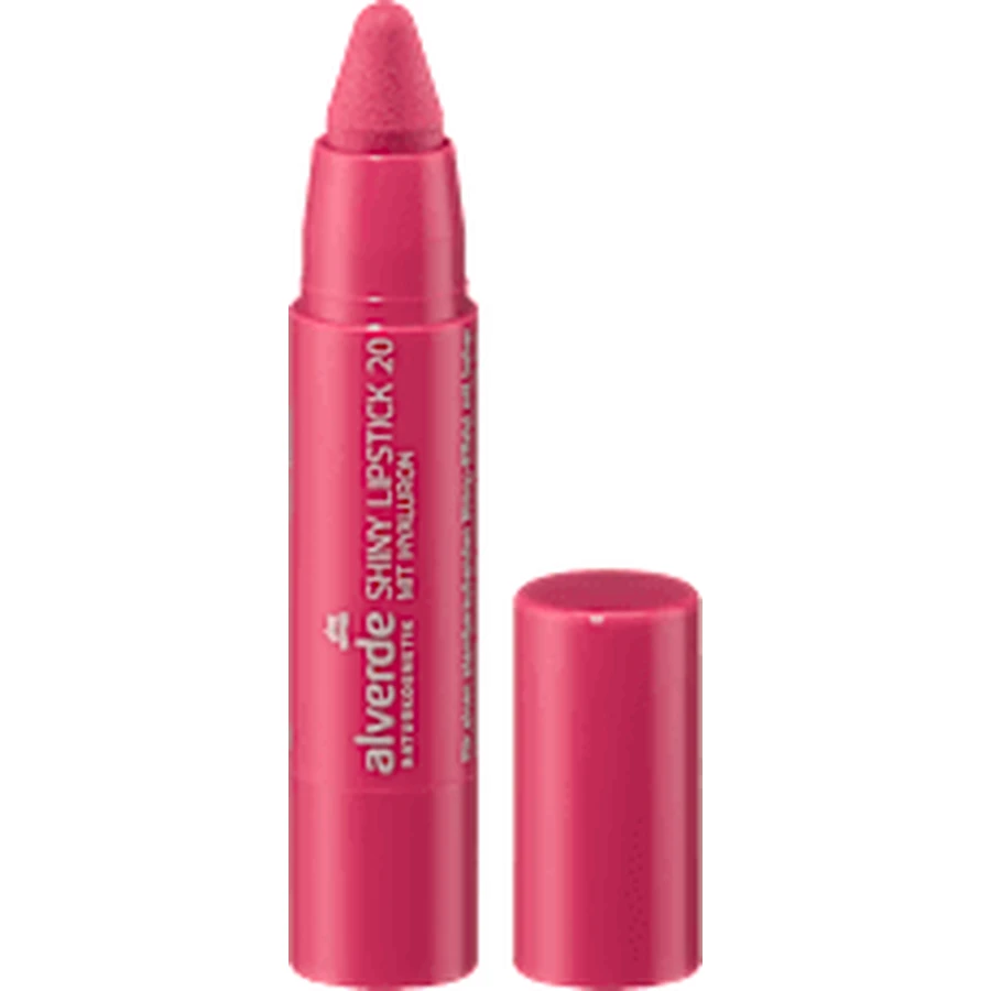 alverde NATURKOSMETIK Ruj Shiny Nr. 20 Розовый соблазн: цены и характеристики