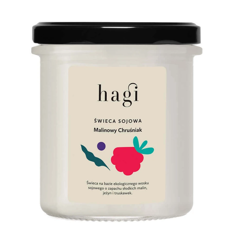 Hagi Small Soy Candle Raspberry Chruśniak, 215 мл: цены и характеристики