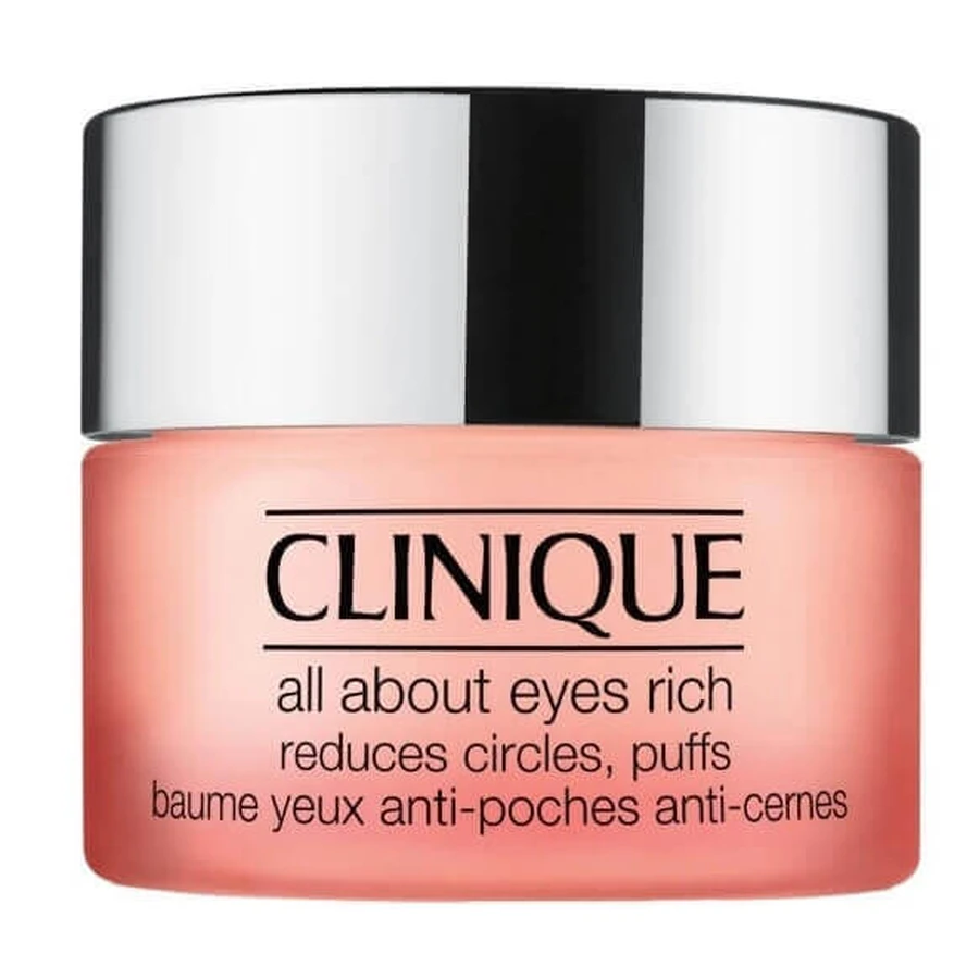 Clinique All About Eyes Крем для век, уменьшающий седину и отечность, а также морщины и мелкие морщинки, 15 мл: цены и характеристики