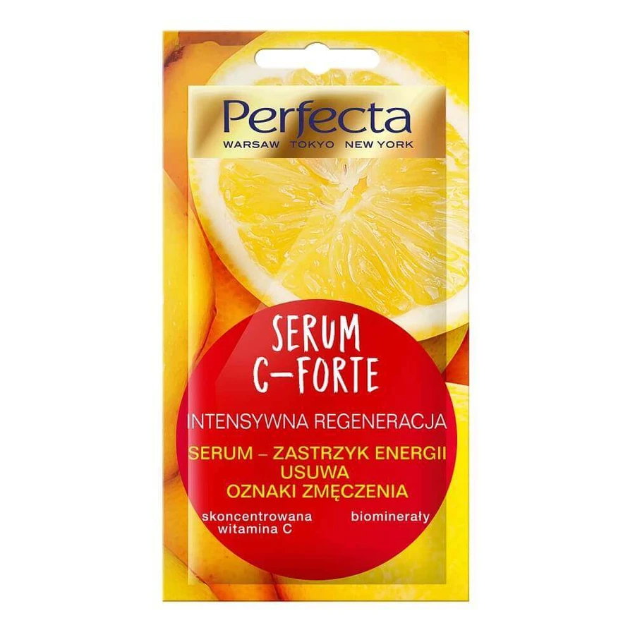 Perfecta Serum C-Forte Сироватка для ін'єкцій знімає ознаки втоми, 8 мл: ціни та характеристики