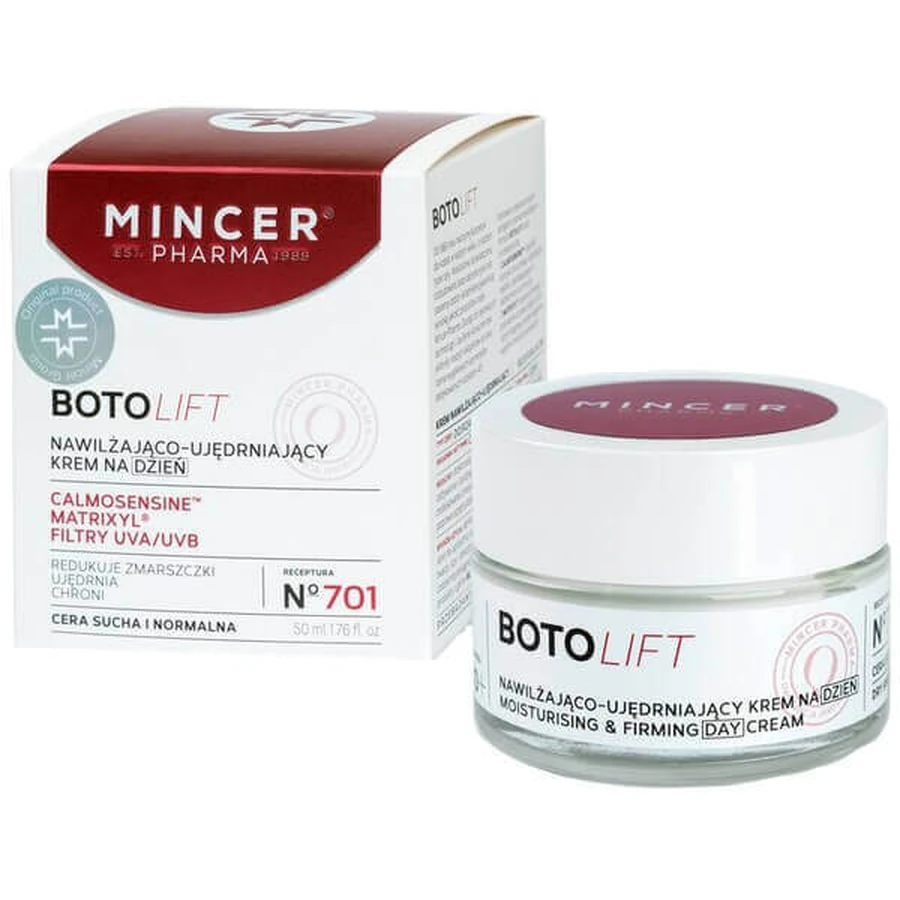 Mincer Pharma Botolift Увлажняющий и укрепляющий дневной крем №701, 50 мл: цены и характеристики