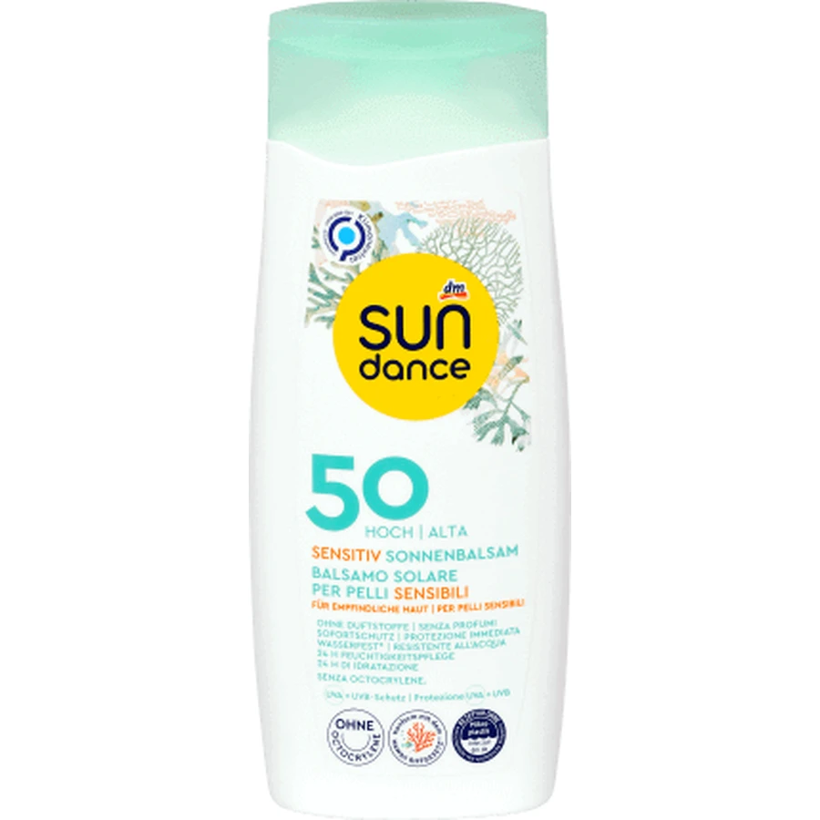 Sundance Солнцезащитный бальзам для чувствительной кожи SPF 50, 200 мл: цены и характеристики