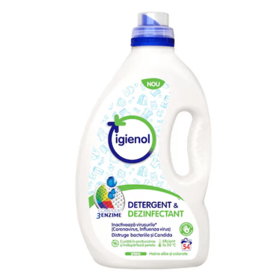 Средство Igienol Spring для дезинфекции белья, жидкое, 2,7 л: цены и характеристики