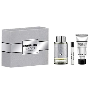 Mont Blanc Explorer Platinum Set Eau de Parfum, 100 мл + Eau de Parfum Miniature, 7,5 мл + Гель для душу, 100 мл