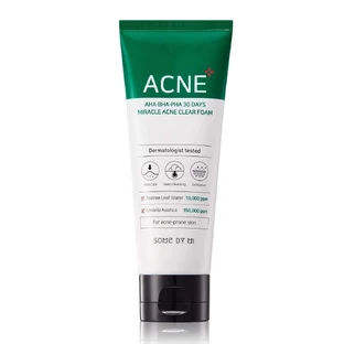Some By Mi AHA.BHA.PHA Miracle Acne Cleansing Foam, 100 мл