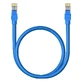 Високошвидкісний кабель Baseus Cat 6 RJ-45 Ethernet 1000 Мбіт/с 0,5 м круглий - синій