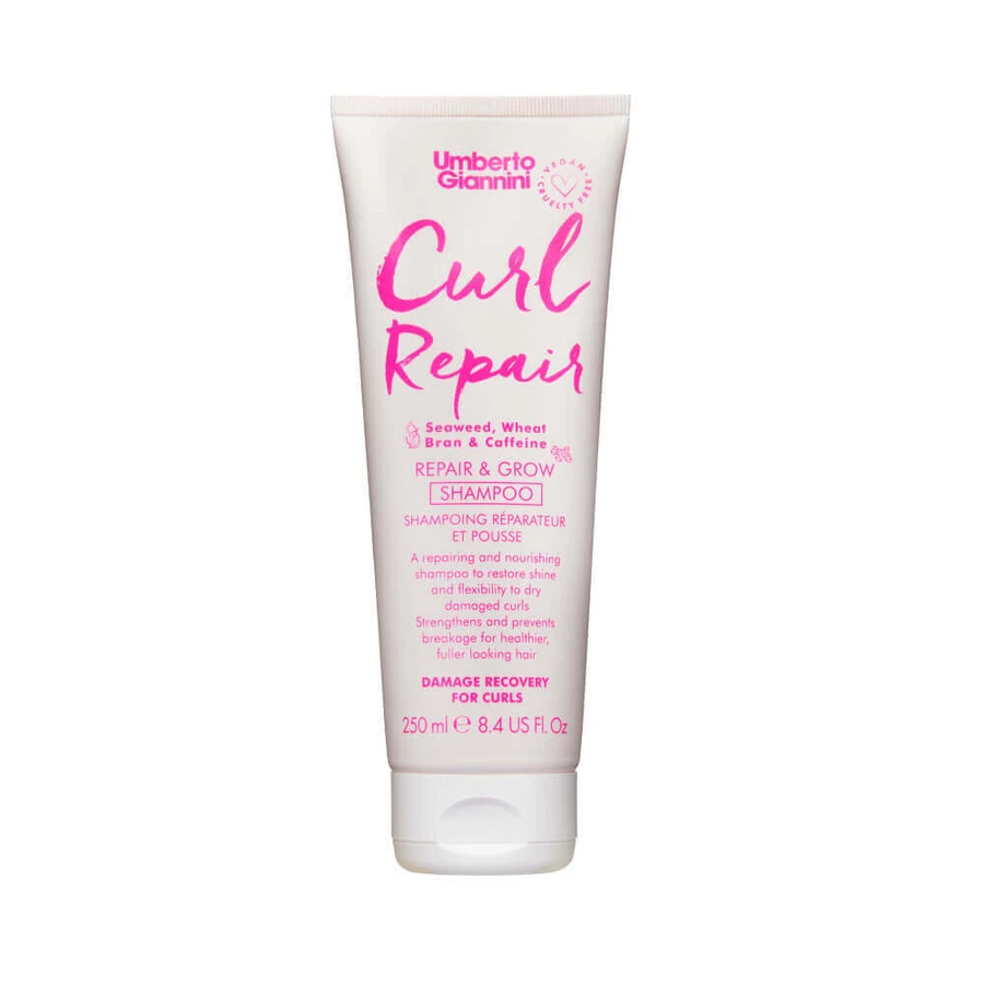 Шампунь для відновлення та росту кучерявого волосся, Curl Repair, Umberto Giannini, 250 мл: ціни та характеристики