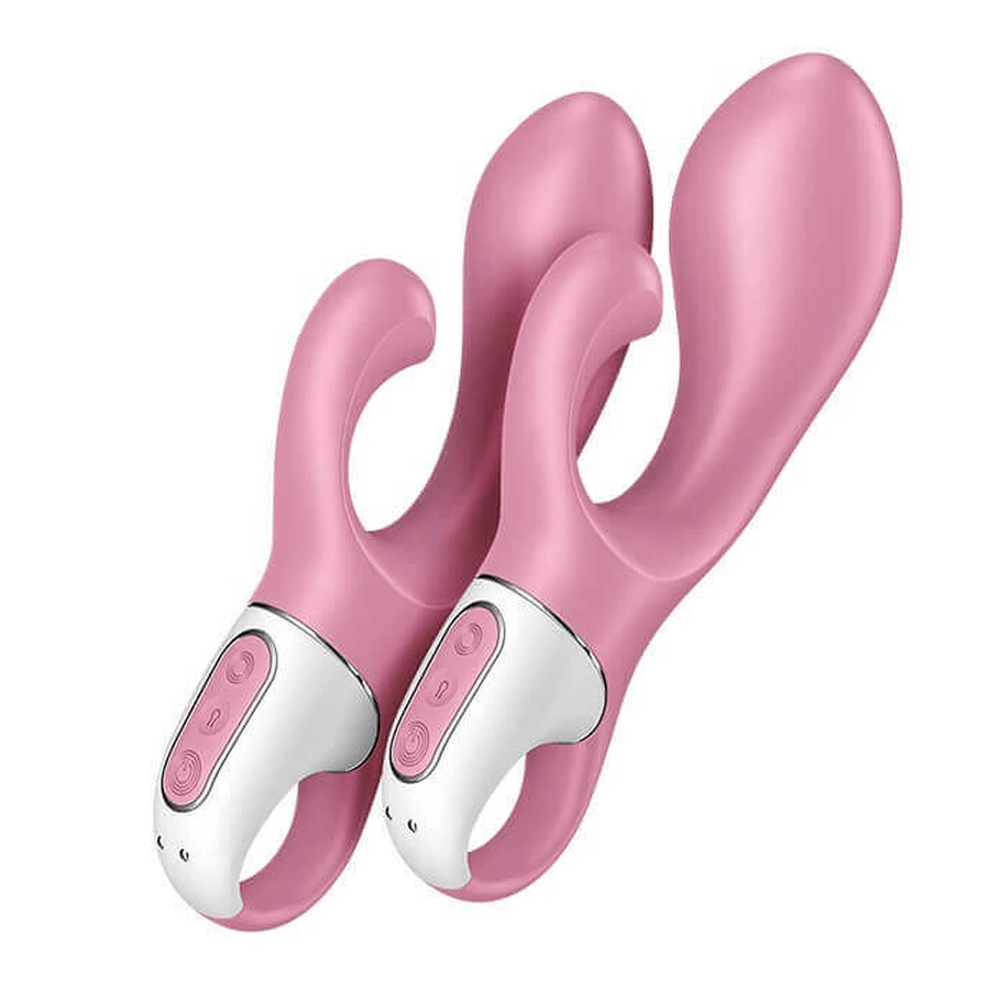 Вібратор Satisfyer Air Pump Bunny 2 Bunny Pink: ціни та характеристики