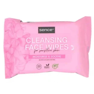 Sence, Face Cleansing Wipes, 20 серветок
