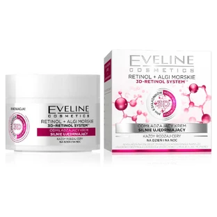 Омолаживающий укрепляющий крем Eveline Cosmetics Retinol + Sea Algae, 50 мл