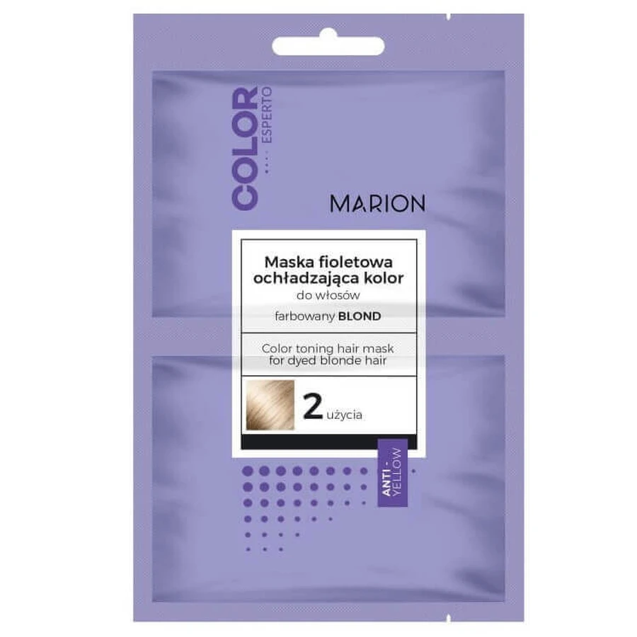 Охлаждающая маска для волос Marion Purple Color, 2 x 20 мл: цены и характеристики