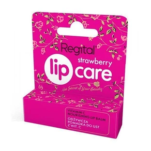 Regital Strawberry Lip Care Поживна помада з вітаміном С 1 шт.