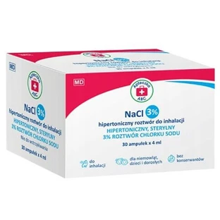 Гипертонический раствор ABC NaCl 3% для ингаляций, ампула, 30 шт. х 4 мл