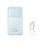 Baseus Comet Series Powerbank with Display 10000mAh 22.5W - Blue + USB-A - USB-C Cable 0.3m - White