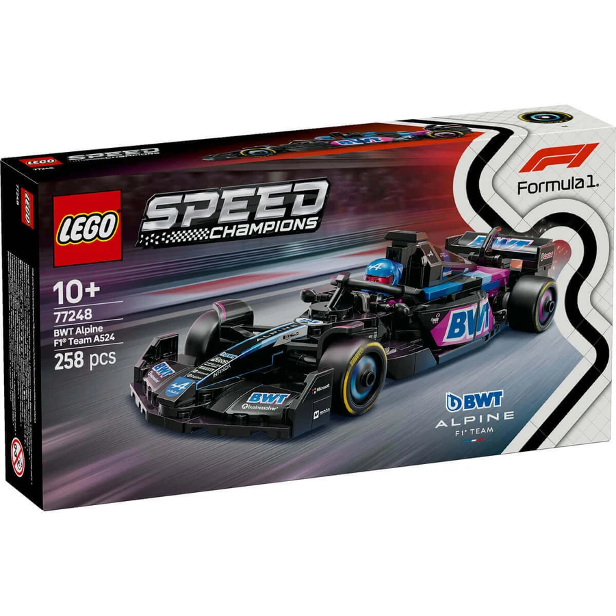 Bwt Alpine Speed Champions F1 racing car, +10 лет, 77248, Lego: цены и характеристики