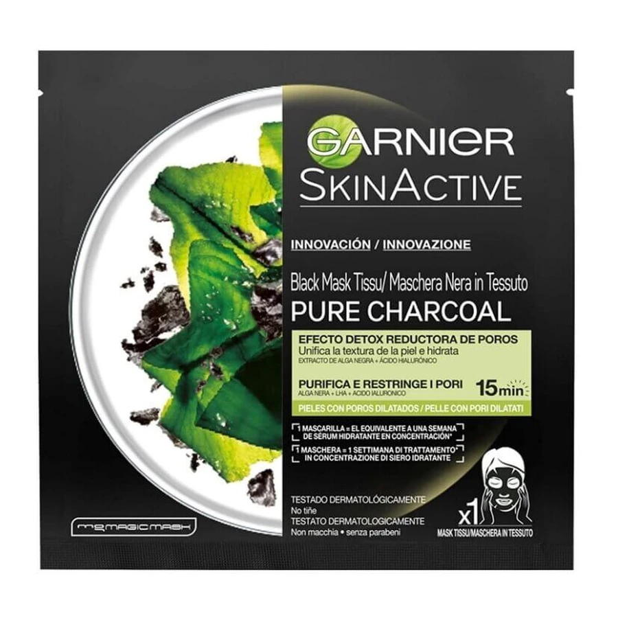 Garnier, Pure Charcoal, очищаюча маска, 28 г: ціни та характеристики
