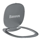 Подставка-держатель для телефона Baseus Ultrathin с самоклеящимся кольцом, серебристая (SUYB-0S)