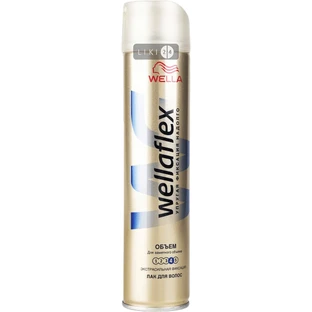 Лак для волос Wella Wellaflex Объем до 2-х дней экстрасильной фиксации 250 мл
