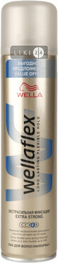 Wellaflex лак для волос 400 мл, экстрасильная фиксация