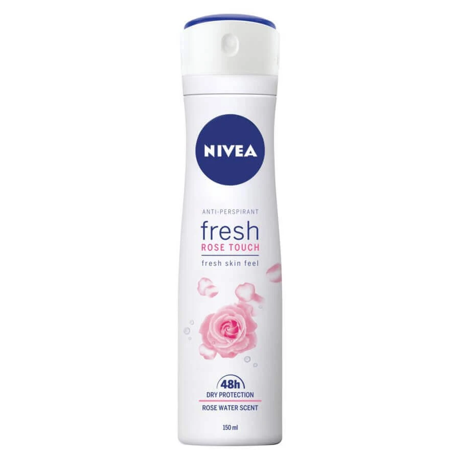 Спрей-антиперспірант Nivea Fresh Rose Touch, 150 мл: ціни та характеристики