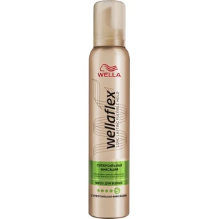 Пена для волос Wella Wellaflex Суперсильная фиксация 200 мл