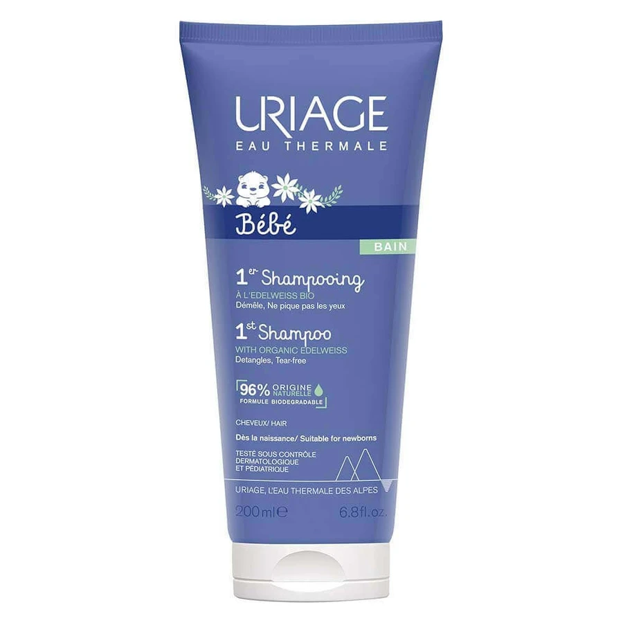 Uriage Bebe 1st Очень мягкий шампунь без мыла, 200 мл: цены и характеристики