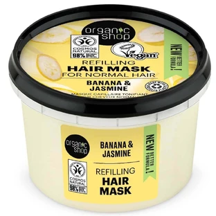 Organic Shop, Маска для волосся з жасмином і жожоба, 250 мл