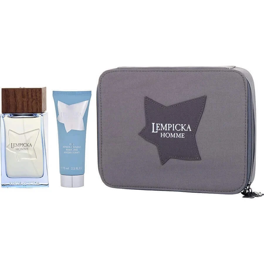 Туалетна вода Lolita Lempicka Lempicka Homme, 100 мл + гель після гоління, 75 мл + косметичка: ціни та характеристики