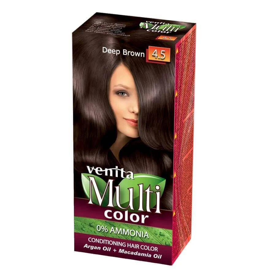 Фарба для волосся Venita MultiColor 4.5 Темно-коричневий: ціни та характеристики
