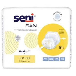 Анатомические подгузники Seni San Normal, 10 шт.
