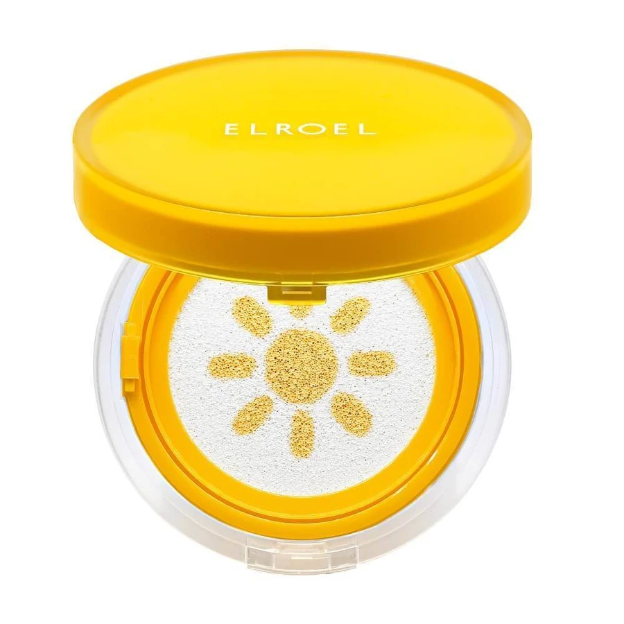 Elroel Pang Pang Yellow Sun Cushion Plus Sunscreen Cushion SPF50+, 15 г: ціни та характеристики