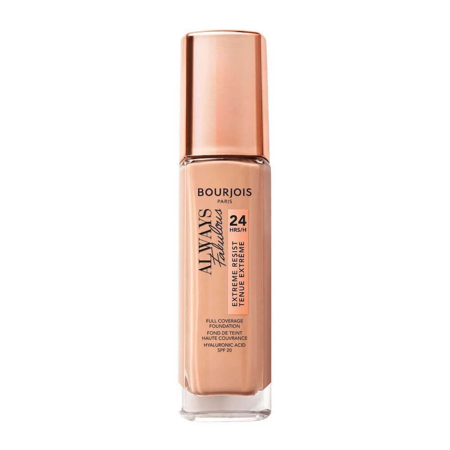 Основа Bourjois Always Fabulous Extreme Resist SPF20 Coverage Foundation 300 Rose Sand, 30 мл: ціни та характеристики