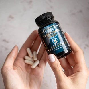 Intenson Curcumin Білий екстракт кореневища куркуми + інулін цикорію, 60 капсул
