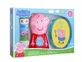 Гель и шампунь Air-Val Peppa Pig 2 в 1 400 мл + Мыльные пузыри 60 мл + Губка