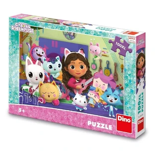 Пазл, 5-8 років, Габбі та музична година, 100 деталей, Dino Toys