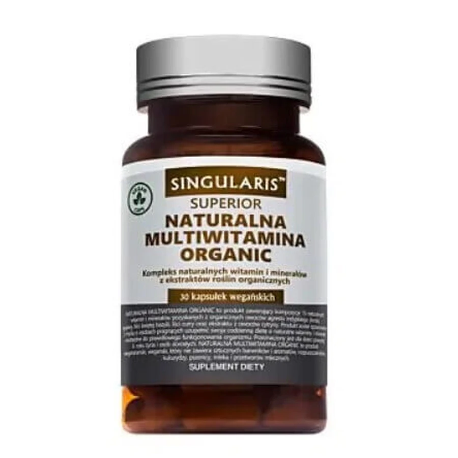 Singularis Superior, натуральні полівітаміни, 30 капсул: ціни та характеристики