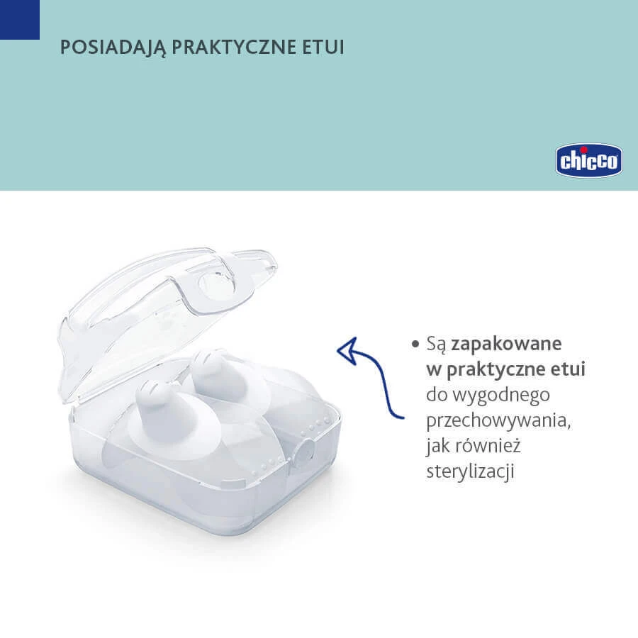 Силіконові накладки для сосок Chicco Small (SM), 2 шт: ціни та характеристики