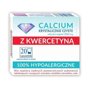 Кальций Crystal Clear с кверцетином, 20 пакетиков
