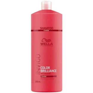 Шампунь Wella Professionals Invigo Brillance Color Protection Coarse Color Protecting Shampoo for Coarse Hair, 1000 мл