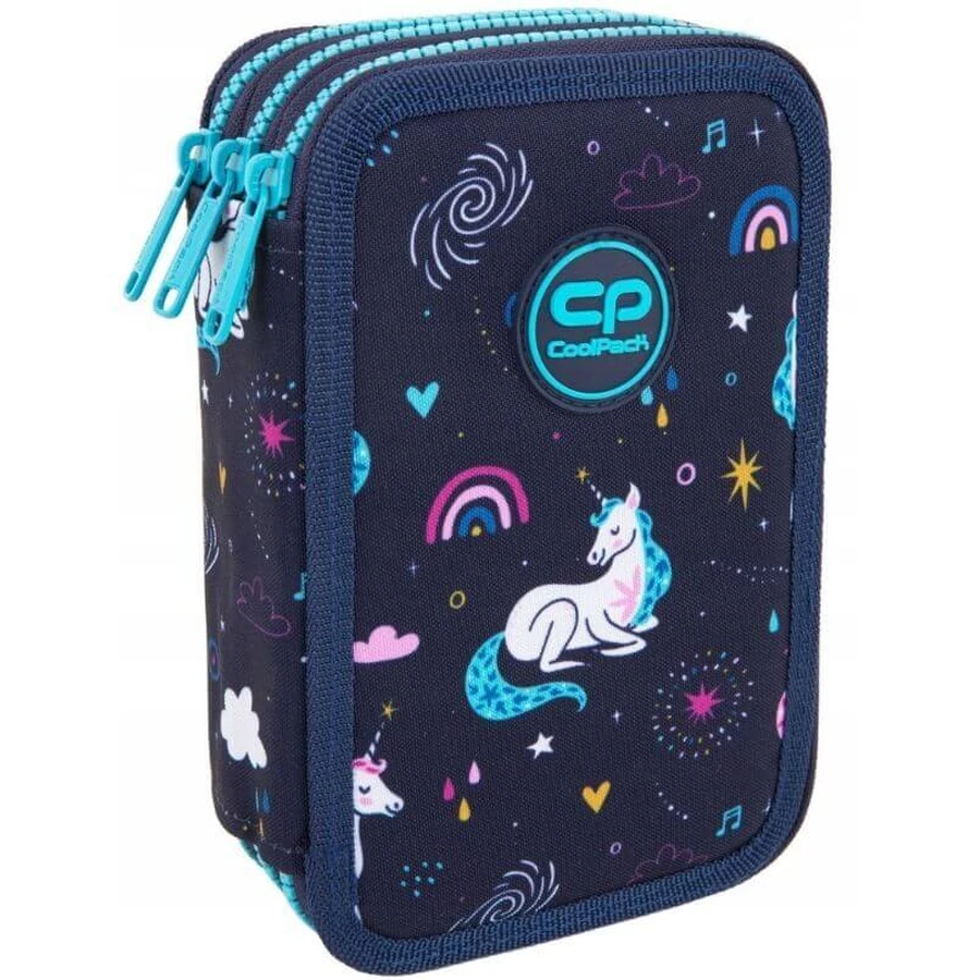 Потрійний пенал Coolpack з аксесуарами Jumper 3 Mrs Unicorn: ціни та характеристики