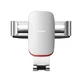 Baseus Metal Age Gravity Car Mount Metal Car Gravity CD Holder Silver (SUYL-J0S)