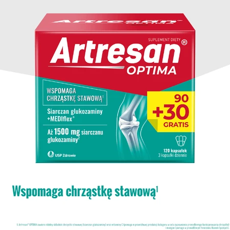 Артресан Оптима USP Artresan Optima, 120 капсул (90+30): ціни та характеристики